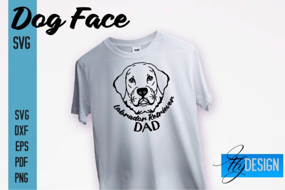 Labrador Dad SVG: Graphics for Crafts & Blogs