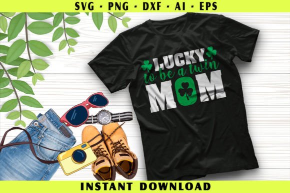 Lucky to Be a Twin Mom: Graphics for Crafts