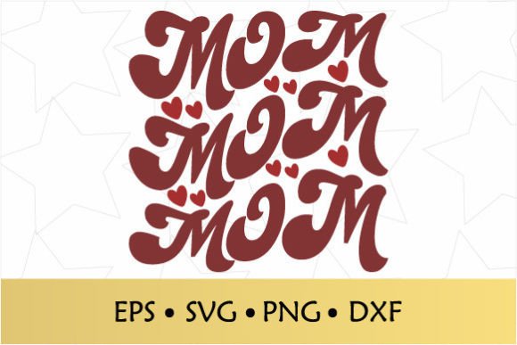 MOM Wavy SVG: Essential Graphics for Modern Crafts