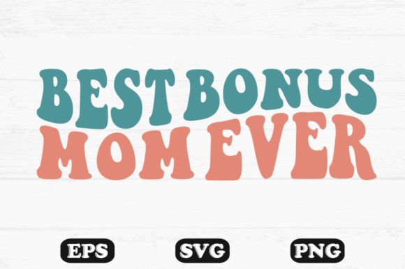 Retro Bonus Mom Graphics for Crafts and Blogs