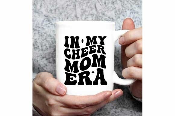 Retro Cheer Mom Era: Graphics for Crafts & Sales