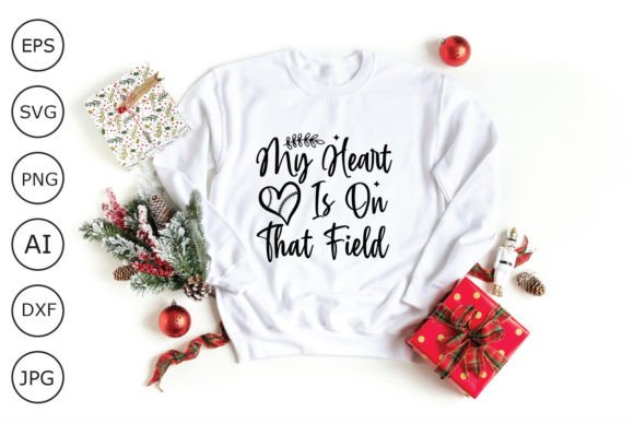 Review: My Heart is on That Field SVG Cut File