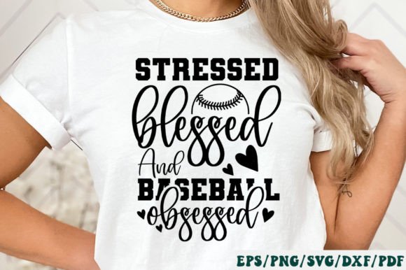 Stressed Blessed Baseball: Graphics for Crafts