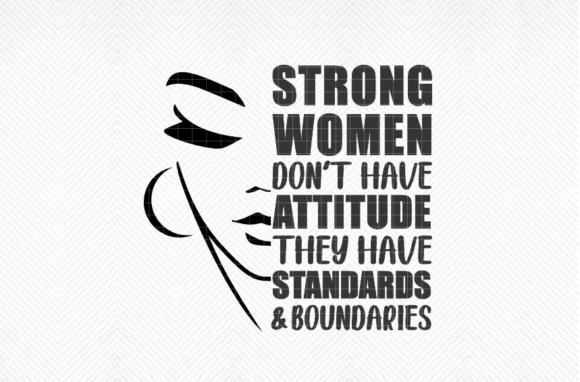 Strong Women SVG for Crafts and Graphics